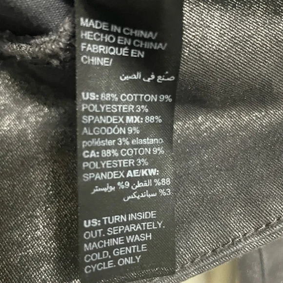 White House Black Market Shimmering Silver Faux Leather Jacket - Picture 7 of 10